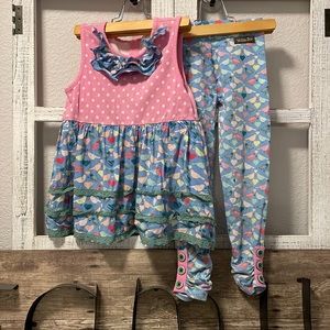 Matilda Jane set size 6 top size 4 bottoms